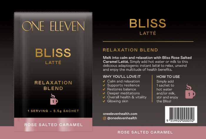 [FREE] Bliss Latté Single Serve Sachet Sample: Rose Salted Caramel
