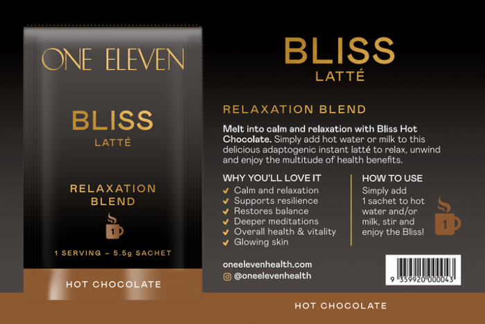 [FREE] Bliss Latté Single Serve Sachet Sample: Hot Chocolate